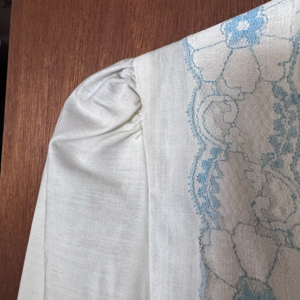 Vintage prairie peasant dress - Picture 5 of 6